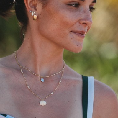 Set of Two "Shimmer" Necklaces