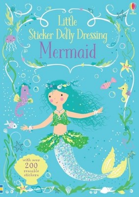 Little Sticker Dolly Dressing Mermaid Children's Book