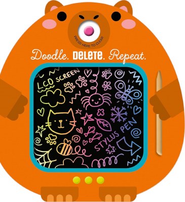 Doodle. Delete. Repeat. Children's Activity Book
