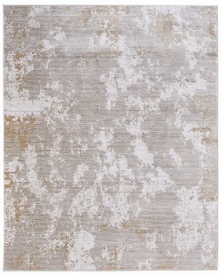 5' x 7.6' Ivory and Beige Sonora 39PLF Rug