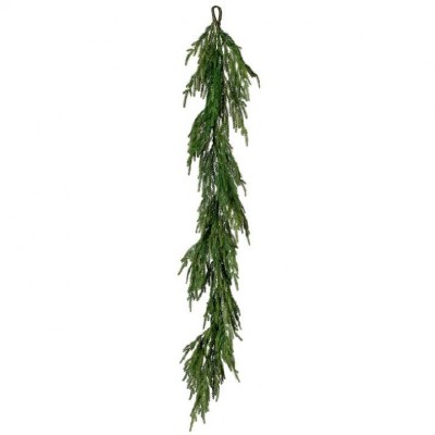 60" Faux Green Norfolk Pine Garland