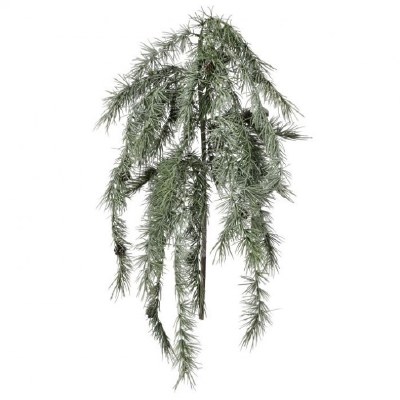 40" Faux Blue and Green Atlas Pine Spray