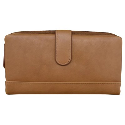 4" x 8" Antique Saddle Smart Phone Wallet