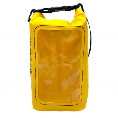 Yellow Waterproof Cell Phone Sling Bag