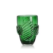 9.5" Dark Green Vase