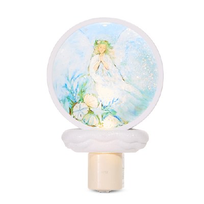 7" Coastal Angel Night Light