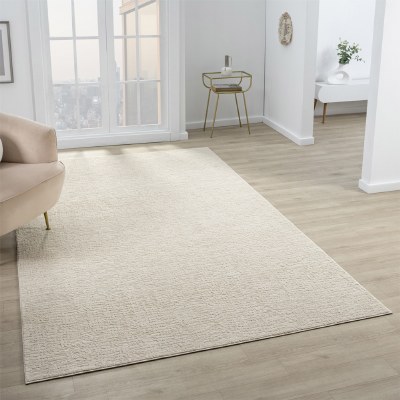 5' x 7.10' Beige and Cream Castillo Rug