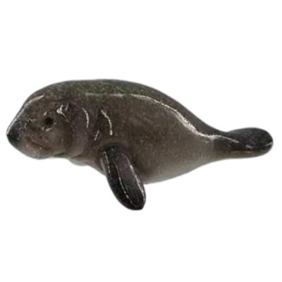 4" Polyresin Manatee