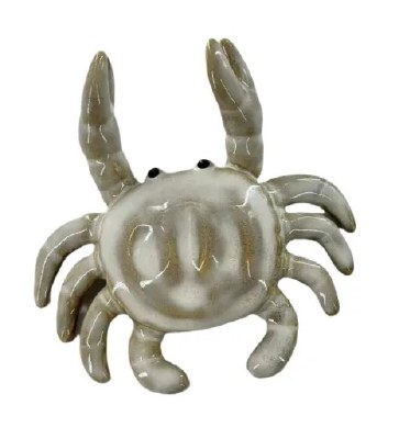 5" Polyresin Red Crab