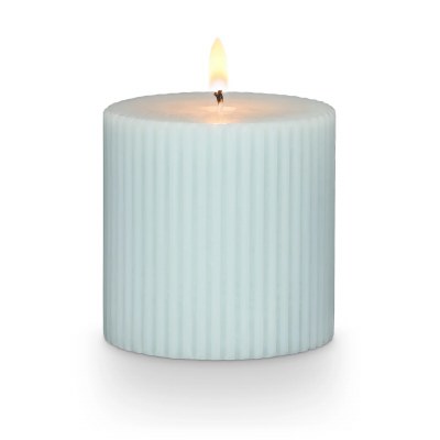 3" x 3" Fresh Sea Salt Fragrance Pillar Candle
