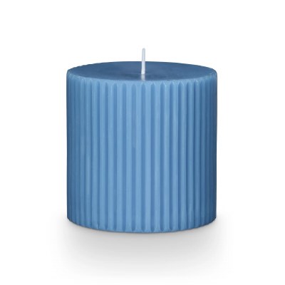 3" x 3" Blue Citrus Crush Fragrance Pillar Candle