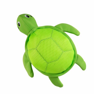 10" Green Sea Turtle Floating Dog Toy