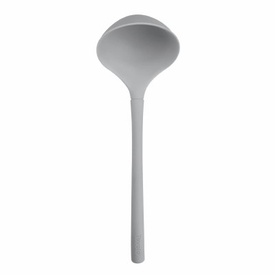 Large Oyster Shell Gray Ladle