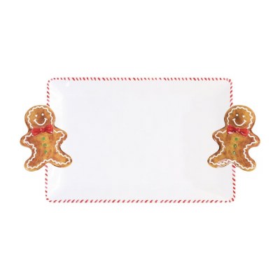 19" Gingerbread Handle Tray