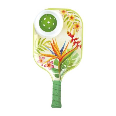 16" Pickleball Bird of Paradise Melamine Chip & Dip