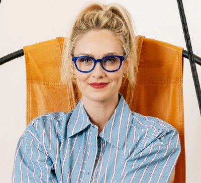 +2.50 Strength Blue Galaxy Peepers