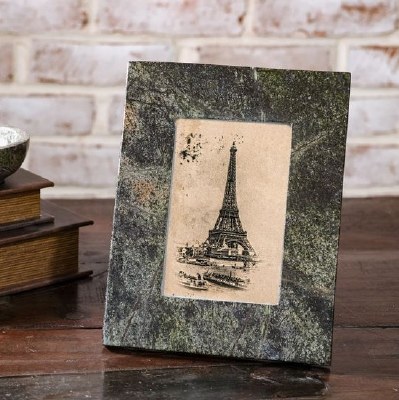 4" x 6" Green Marble Photo Frame