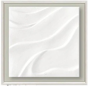 24" Sq Currents 2 Framed Canvas