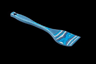 12" Blue Abyss Wood Spatula