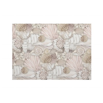 13" x 17" Peaceful Tide Coastal PVC Placemat