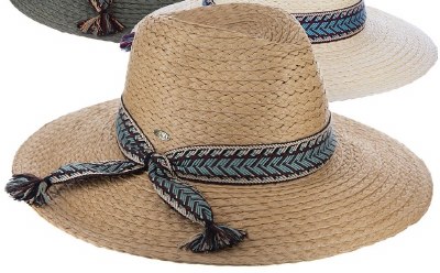 4.5" Brim Natural Safari Hat