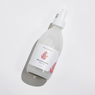 10 Oz Mermaid Kisses Fragrance Linen Spray in a Glass Bottle