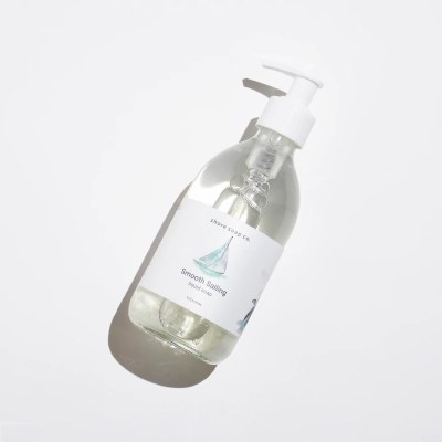 10 Oz Smooth Sailing Fragrance Liquid Soap in a Glass Bottle