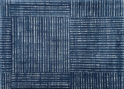 24" x 35" Navy Canvas Rug