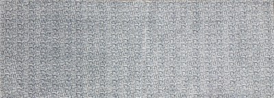 27.5" x 75" Blue Confetti Rug