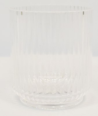 22 Oz Clear Acrylic Mesa Rocks Glass