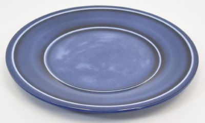 9" Round Dark Blue Madison Melamine Salad Plate