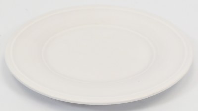 9" Round White Madison Melamine Salad Plate