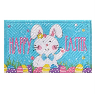 18' x 30" "Happy Easter" Easter Bunny Doormat