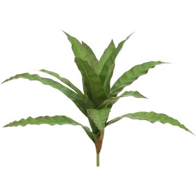 20" Faux Green Bird's Nest Fern