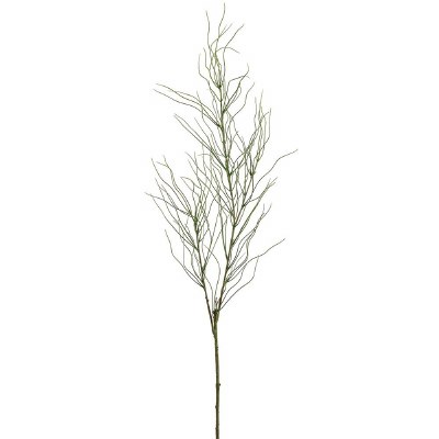 51" Faux Green Willow Spray
