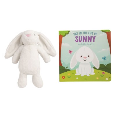 Plush Bunny with Children's Book by Mud Pie