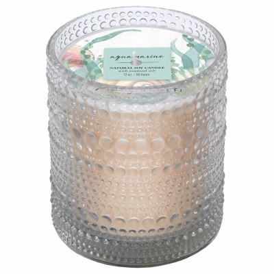 12 Oz Aquamarine Candle Jar
