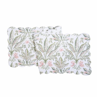 51" Lana Palms Quilted Coastal Table Runner