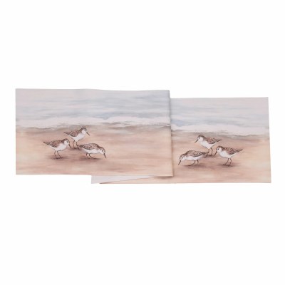 72" Sandpiper Shores Coastal Table Runner