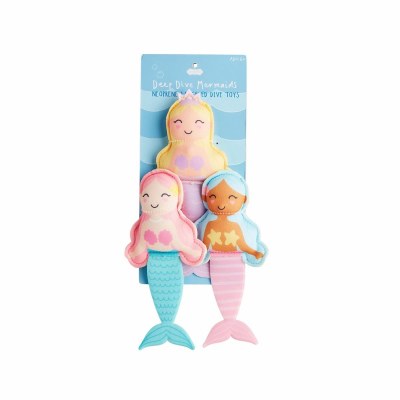 Set of Three Mermaid Dive Toys by Mud Pie
