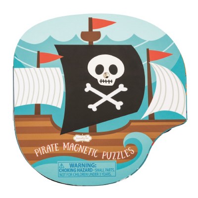 7" Pirate Magnetic Puzzle Book by Mud Pie