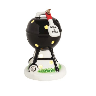3" LED Black "Grill & Chill" Grill Sitter by Mud Pie