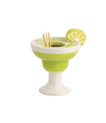 Ceramic Margarita Toothpick Holder With Toothpicks by Mud Pie