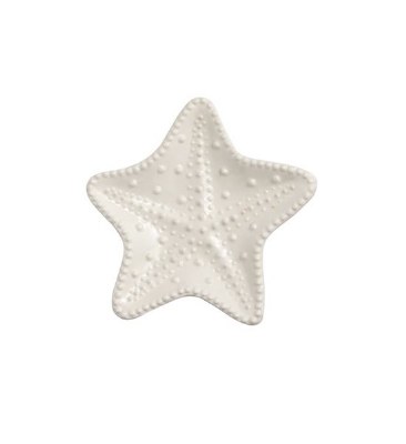 Small White Ceramic Starfish Dish by Mud Pie