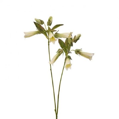 27" Faux Cream Hummingbird Spray