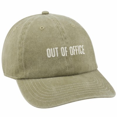 "Out Of Office" Tan Ball Cap