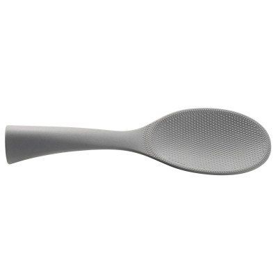8" Gray Silicone Rice Spoon
