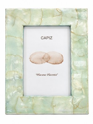 5" x 7" Aqua Capiz Frame