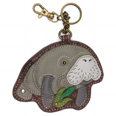 5" Manatee Coin Fob
