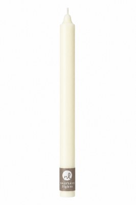 12" Ivory Taper Candle